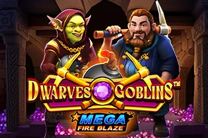 Playtech : Mega Fire Blaze: Dwarves and Goblins™ - GECKO158