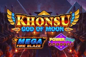 Playtech : Mega Fire Blaze: Khonsu God of Moon PowerPlay Jackpot - GECKO158