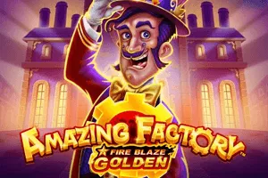 Playtech : Fire Blaze Golden: Amazing Factory - GECKO158