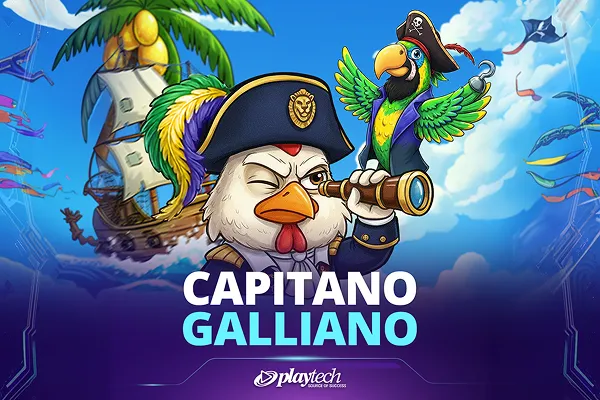 Playtech : Capitano Galliano - GECKO158