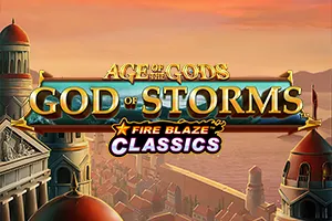 Playtech : Age of the Gods: God of Storms Fire Blaze - GECKO158