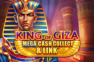Playtech : King of Giza: Mega Cash Collect & Link - GECKO158