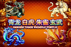 Playtech : Tiger Turtle Dragon Phoenix - GECKO158