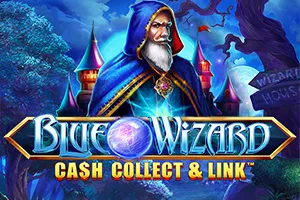 Playtech : Blue Wizard: Cash Collect & Link - GECKO158