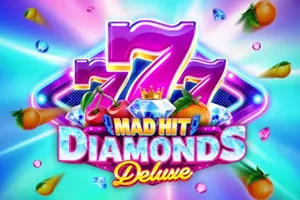 Playtech : Mad Hit Diamonds Deluxe - GECKO158