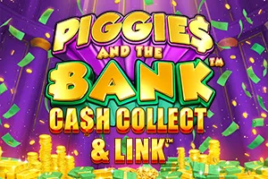 Playtech : Piggies and the Bank: Cash Collect & Link - GECKO158