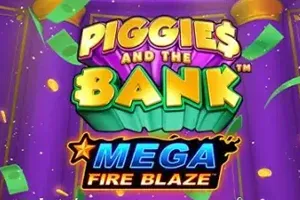 Playtech : Mega Fire Blaze: Piggies and the Bank - GECKO158